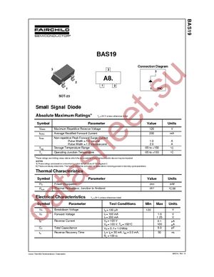 BAS19_S00Z datasheet  